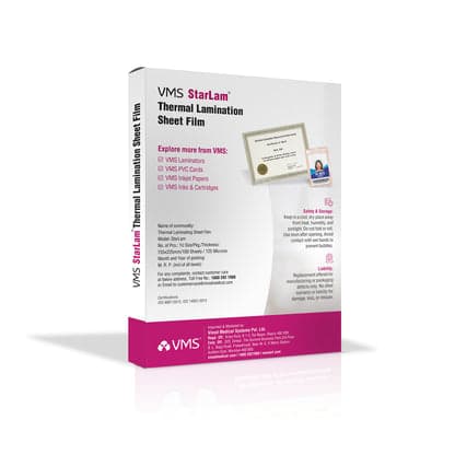 VMS Starlam Thermal Lamination Sheet Film