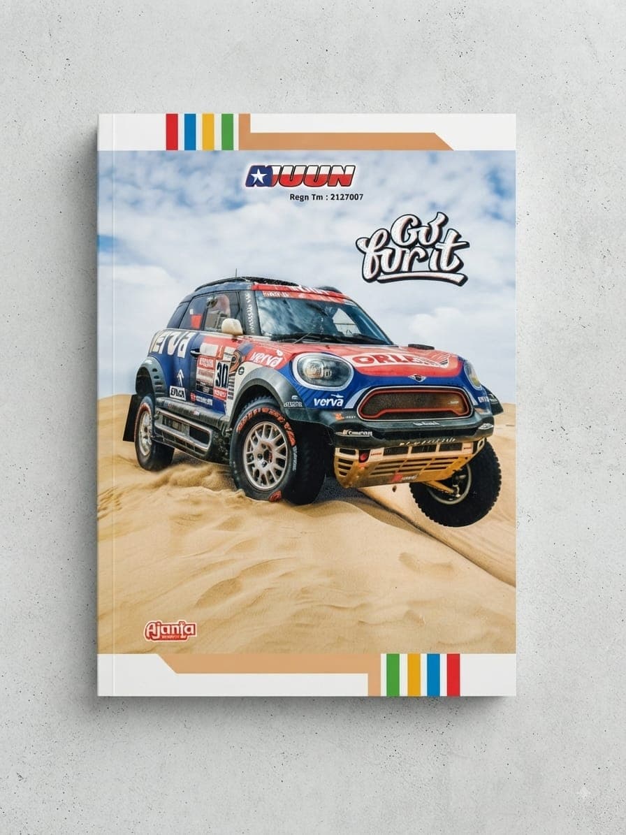 HINDI LONG EXERCISE A4 NOTEBOOK ( 1 PACKET 1 PCS )